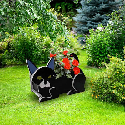 Zwarte Kat Planter