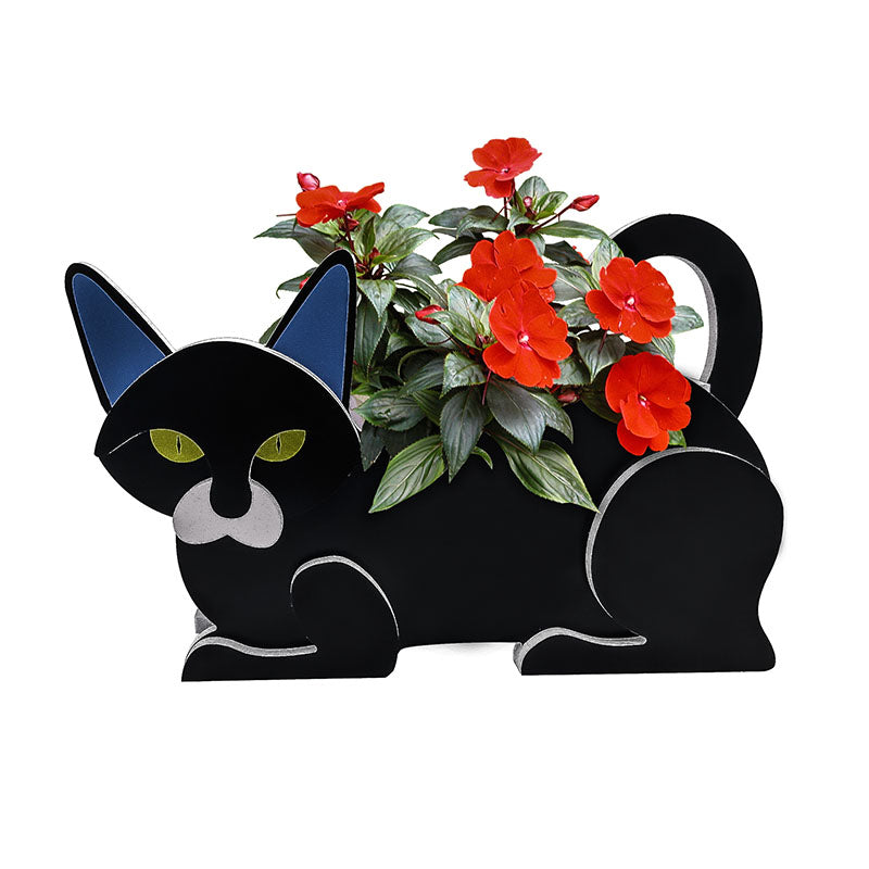 Zwarte Kat Planter