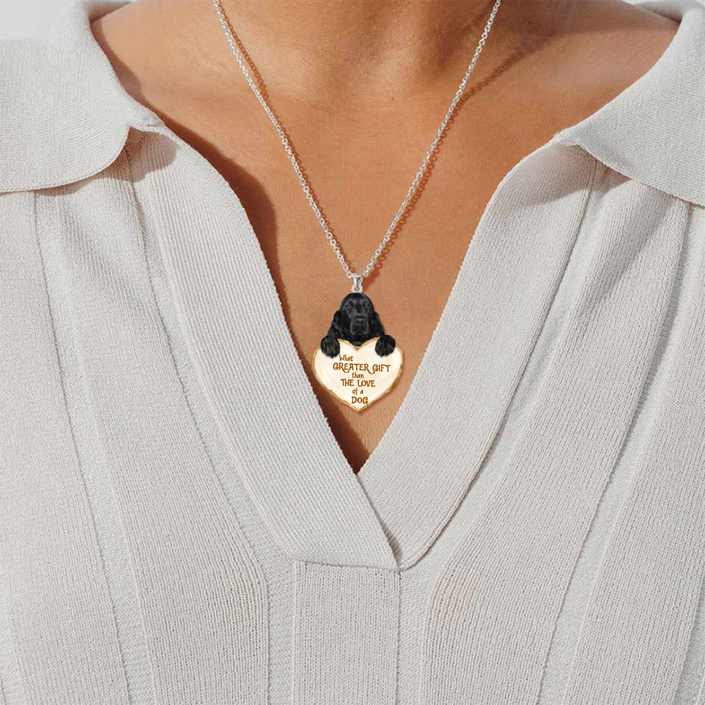 Zwarte Cocker Spaniel | Great Gift Ketting