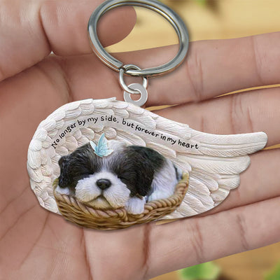 Zwart en Wit Shih Tzu Sleeping Angel | Slapende Engel