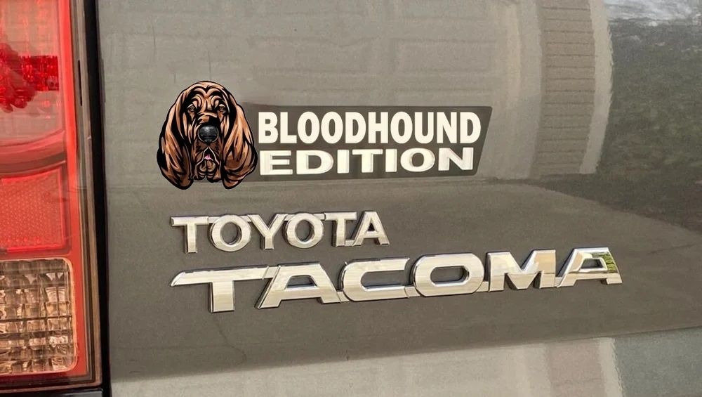 Bloodhound Auto Badge Autoembleem