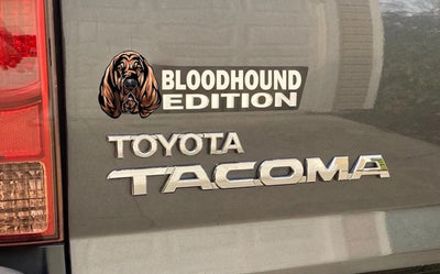 Bloodhound Auto Badge Autoembleem