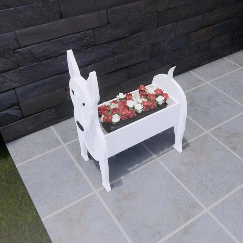 Bull Terrier Planter