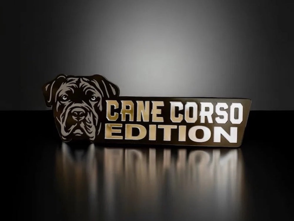 Cane Corso Auto Badge Autoembleem