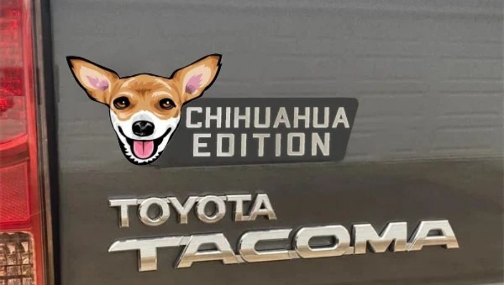 Chihuahua Auto Badge Autoembleem