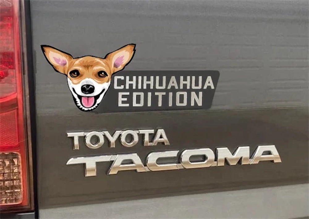 Chihuahua Auto Badge Autoembleem