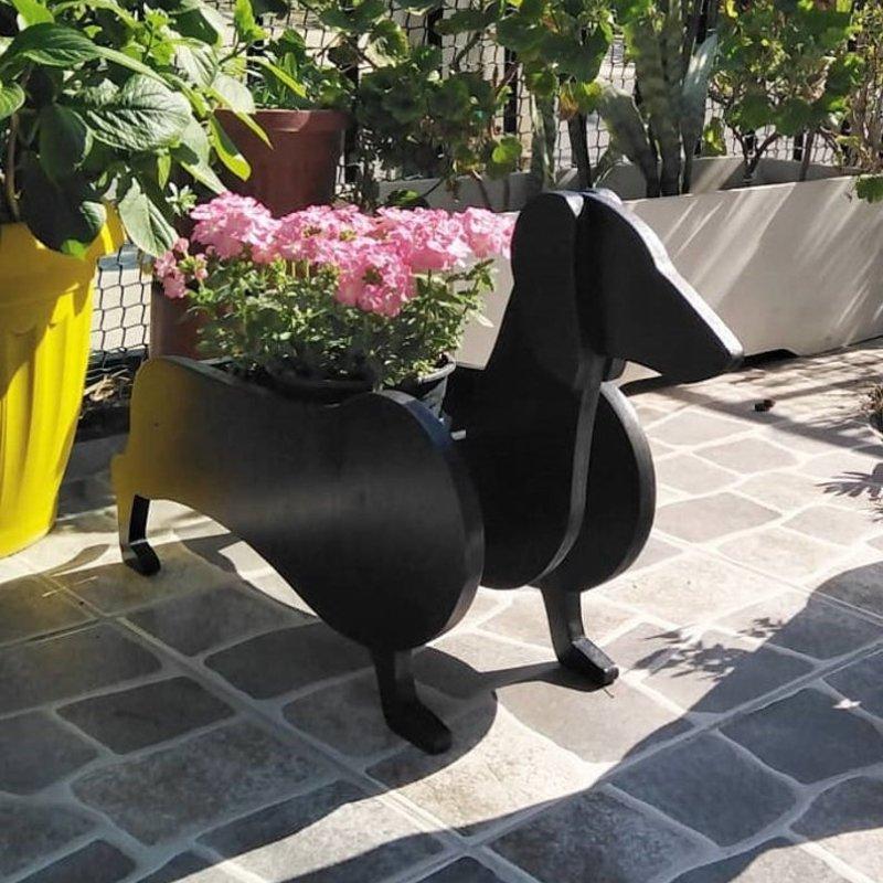 Daschund Planter