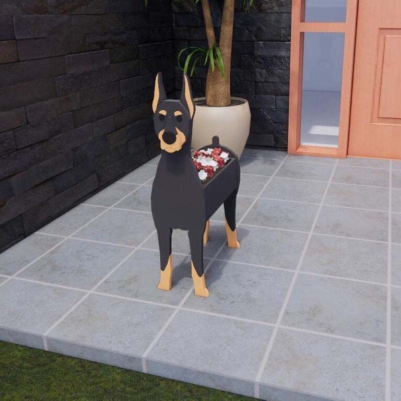 Doberman Planter