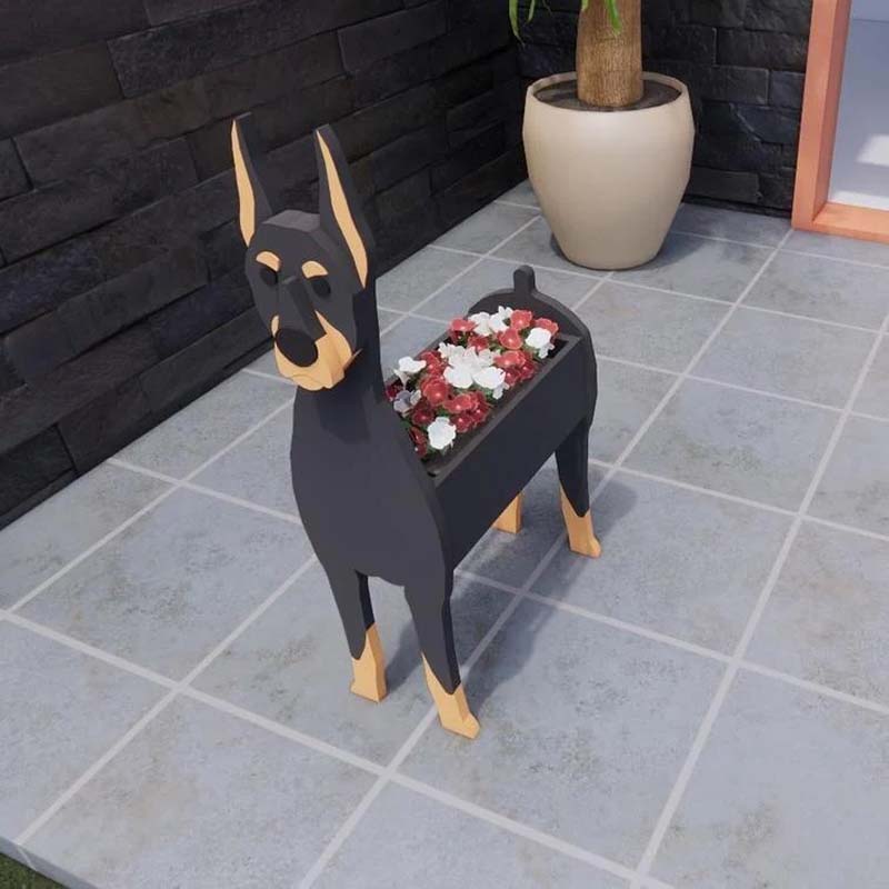 Doberman Planter