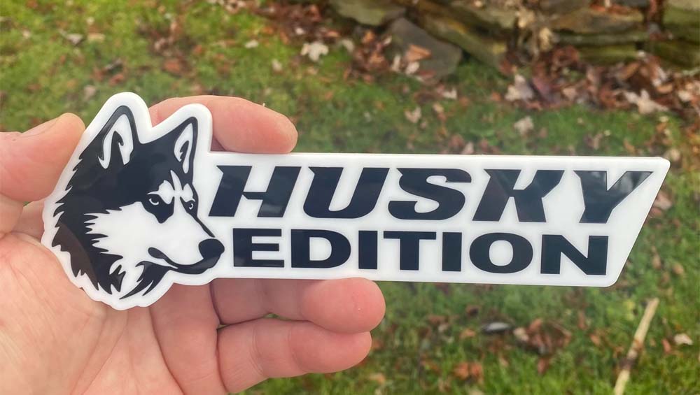 Husky Auto Badge Autoembleem