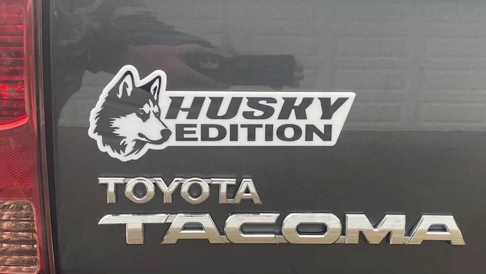 Husky Auto Badge Autoembleem