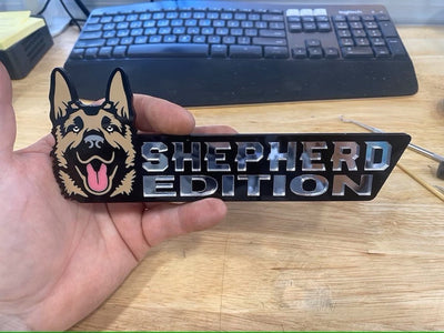 German Shepherd Auto Badge Autoembleem