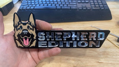 German Shepherd Auto Badge Autoembleem