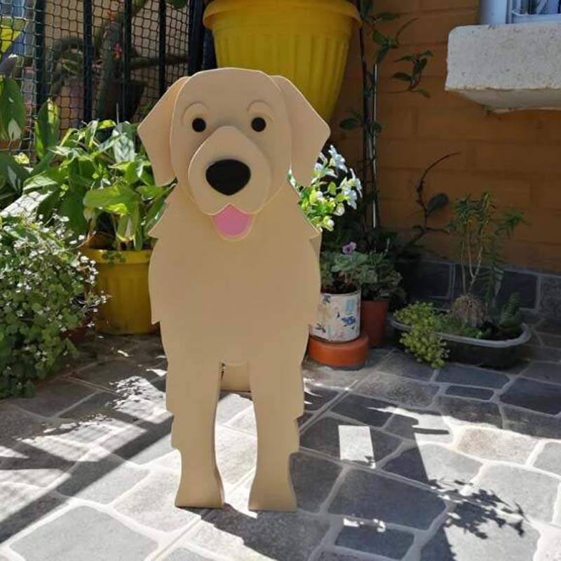 Golden Retriever Planter