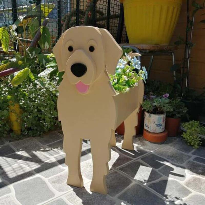 Golden Retriever Planter