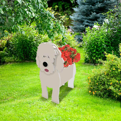 Witte Doodle Planter