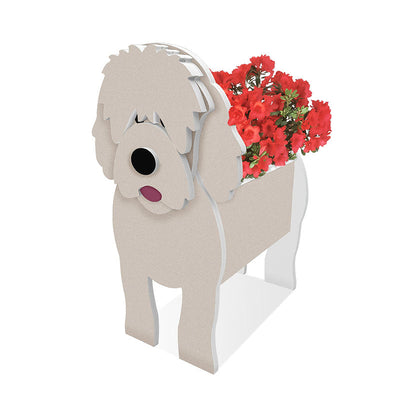 Witte Doodle Planter