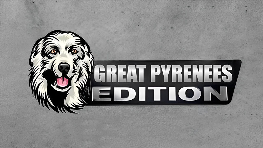 Great Pyrenees Auto Badge Autoembleem