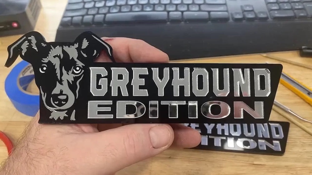 Greyhound Auto Badge Autoembleem