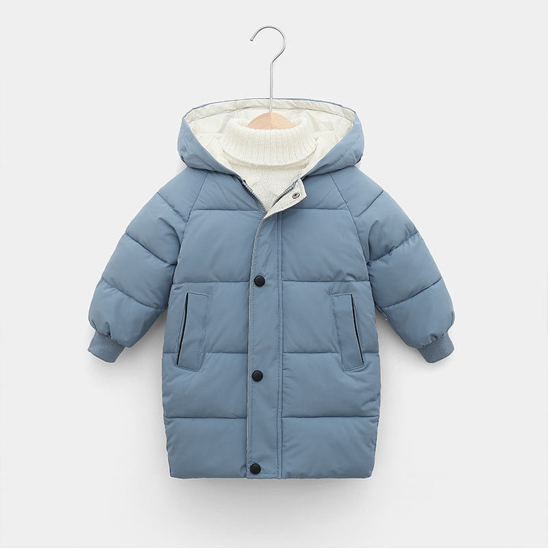 Puffer™ - Winterjas | Voor Kinderen - Comfortabel en Warm - Zijzakken en Capuchon