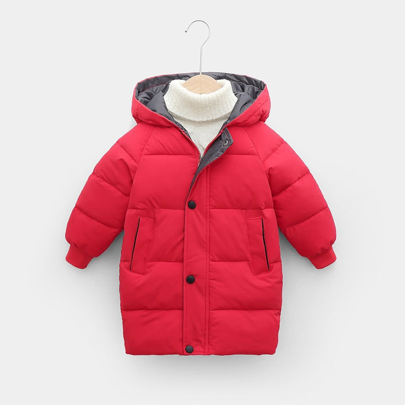 Puffer™ - Winterjas | Voor Kinderen - Comfortabel en Warm - Zijzakken en Capuchon