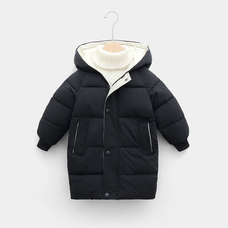 Puffer™ - Winterjas | Voor Kinderen - Comfortabel en Warm - Zijzakken en Capuchon