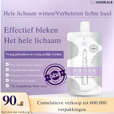 Huid Whitening Body Lotion-Aanbevolen door de American Esthetic Association