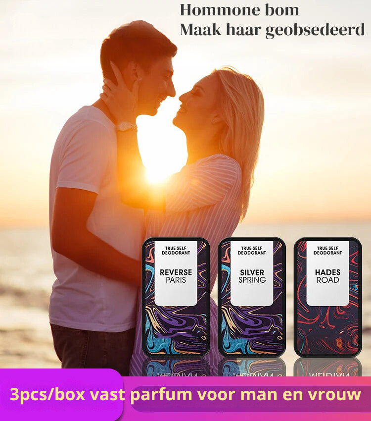 Massief parfum voor mannen