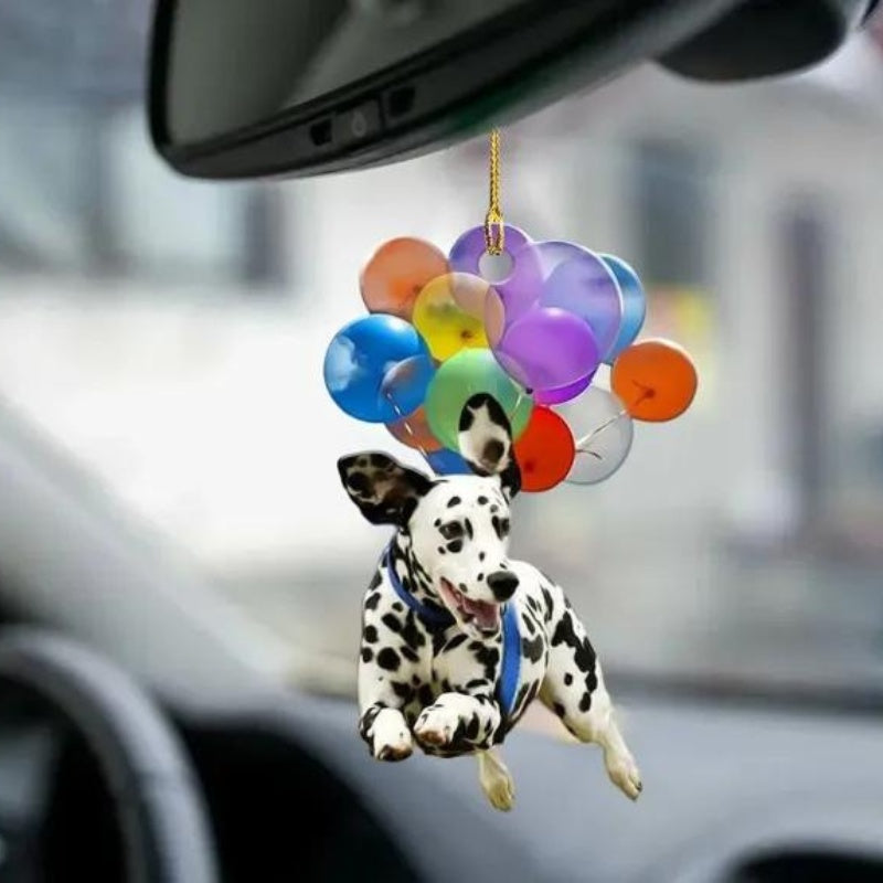 Dalmatian Vliegen met Bubbels Autohanger