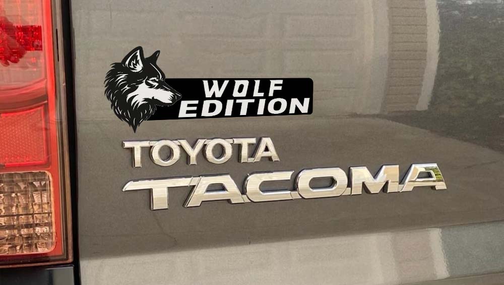 Wolf Auto Badge Autoembleem