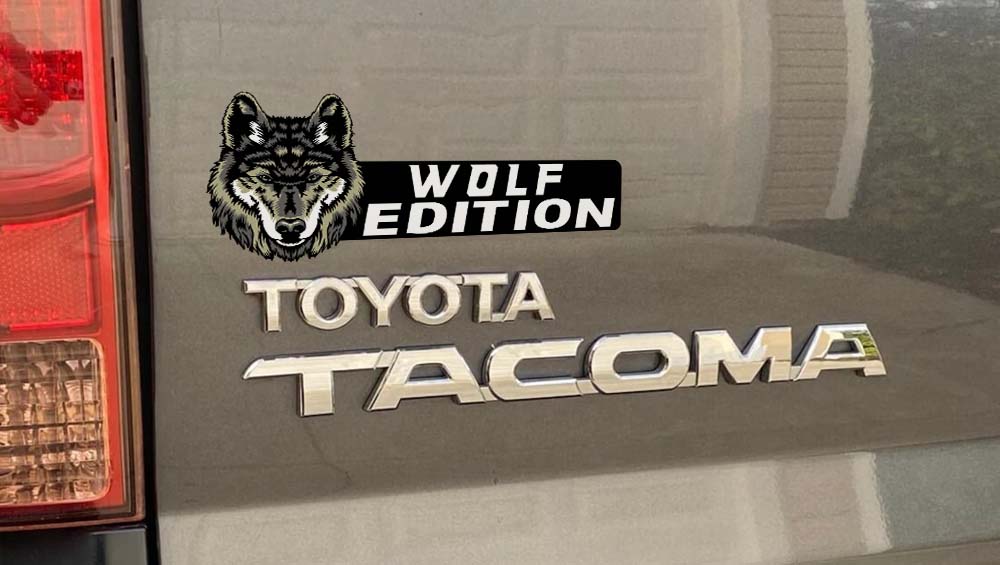 Wolf Auto Badge Autoembleem