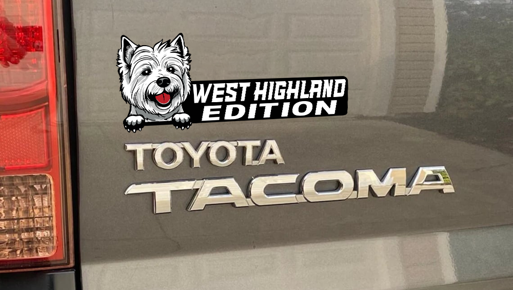 West Highland Auto Badge Autoembleem