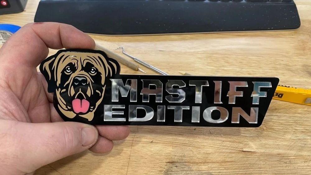 Mastiff Auto Badge Autoembleem