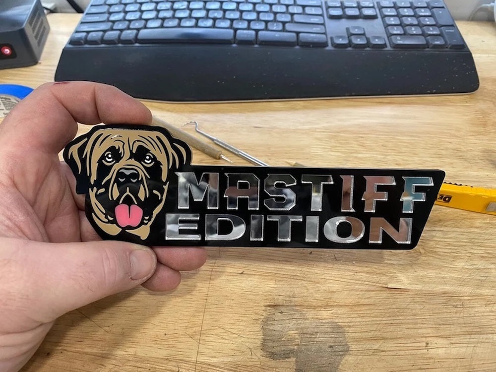 Mastiff Auto Badge Autoembleem