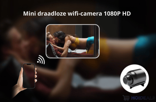 💞📸Mini-draadloze wifi-camera 1080P HD