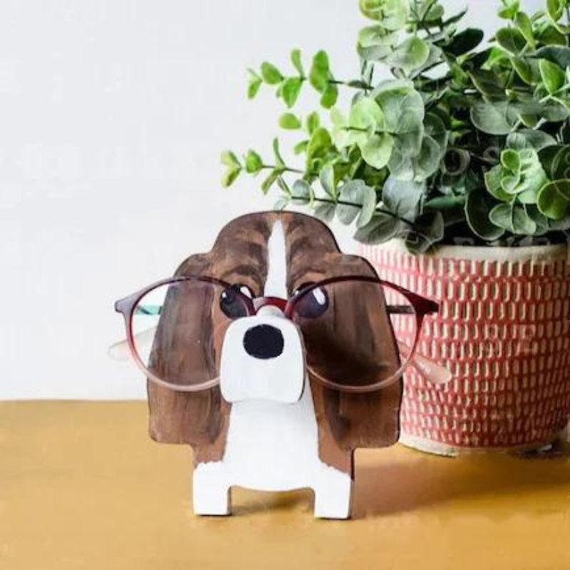 Schattige Dieren Brilstandaard Basset Hound