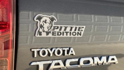 Pittie Auto Badge Autoembleem