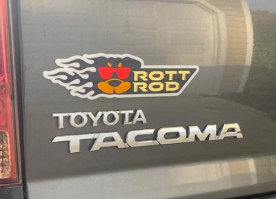 Rott Rod Auto Badge Autoembleem