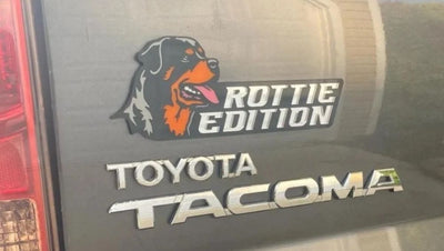 Rottie Auto Badge Autoembleem