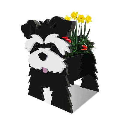 Zwarte Schnauzer Planter