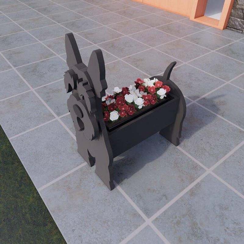 Schotse Terrier Planter