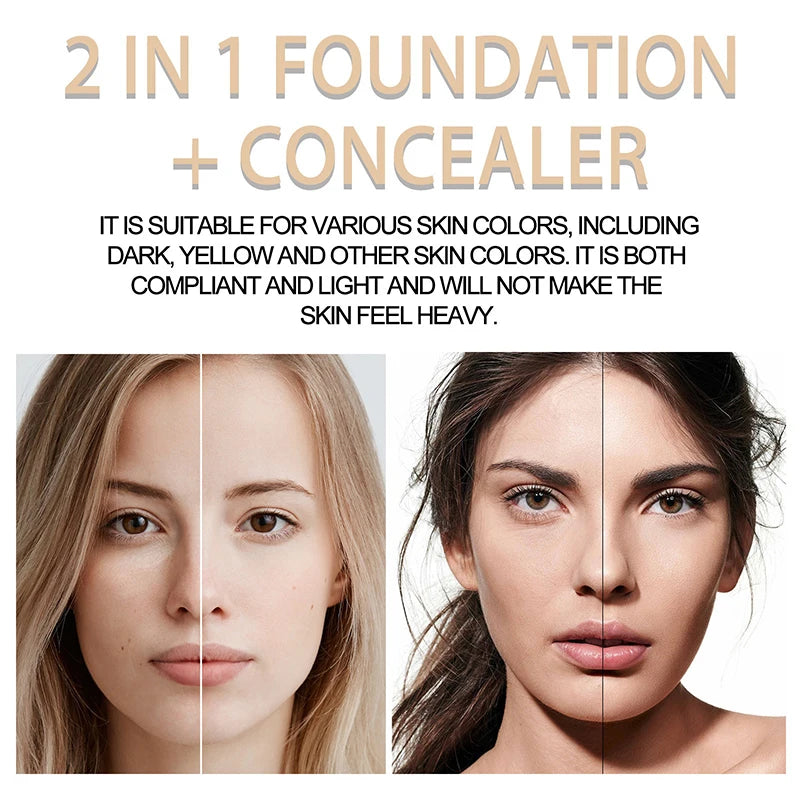 🔥2 in 1 - Foundation + Anti-Rimpel Concealer | 1+2 GRATIS