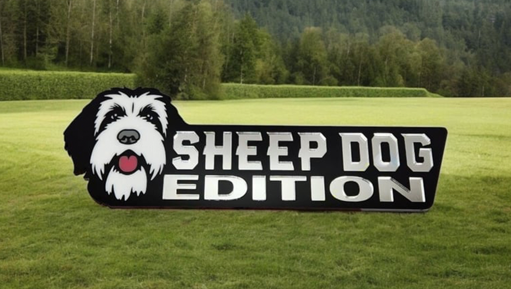 Sheepdog Auto Badge Autoembleem