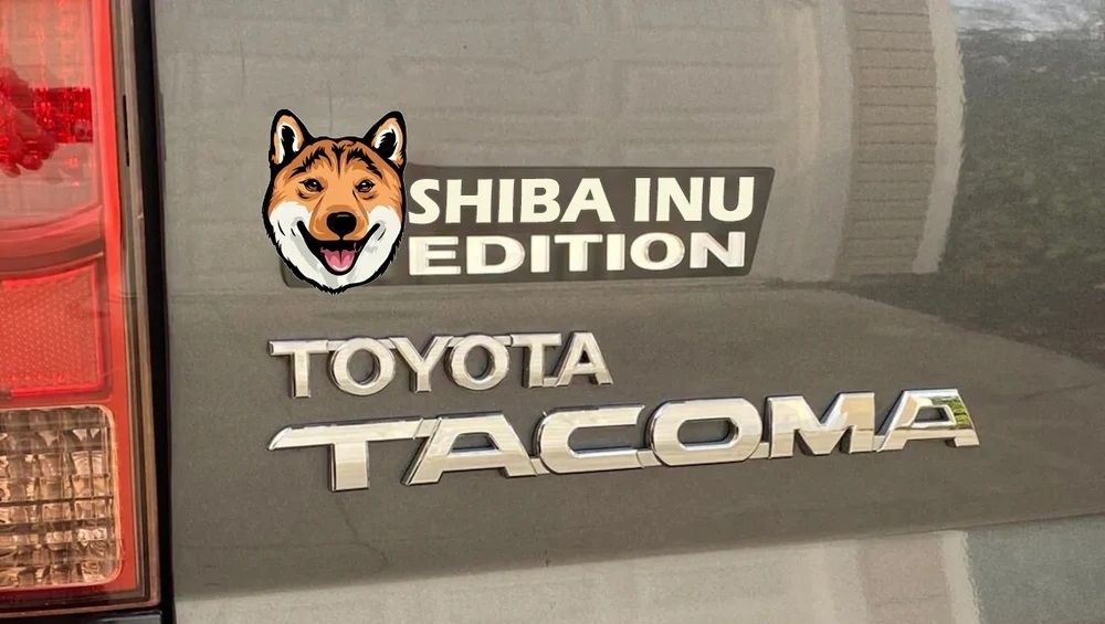 Shiba Inu Auto Badge Autoembleem