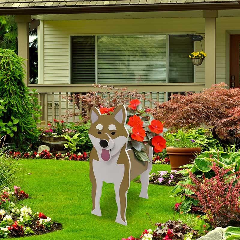 Shiba Inu Planter