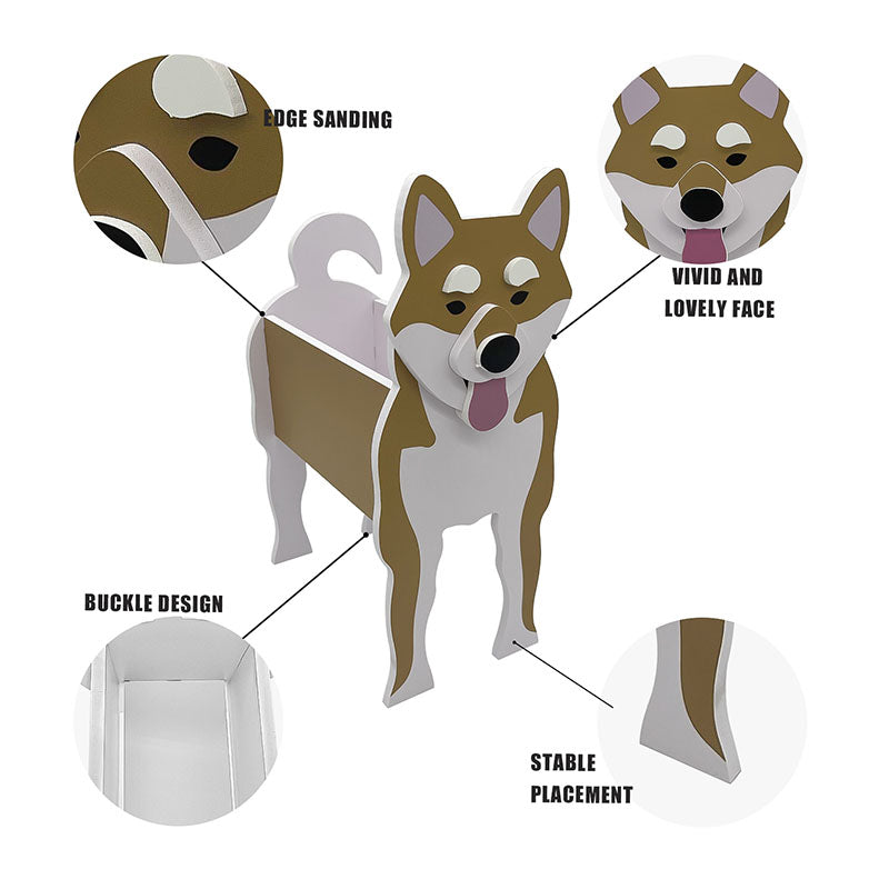 Shiba Inu Planter