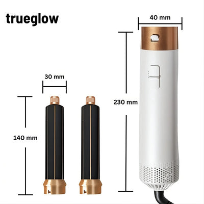 🔥Zomer uitverkoop!🔥 Trueglow - 5 in 1 luxe hair styler | Made in 🇩🇪 Duitsland!