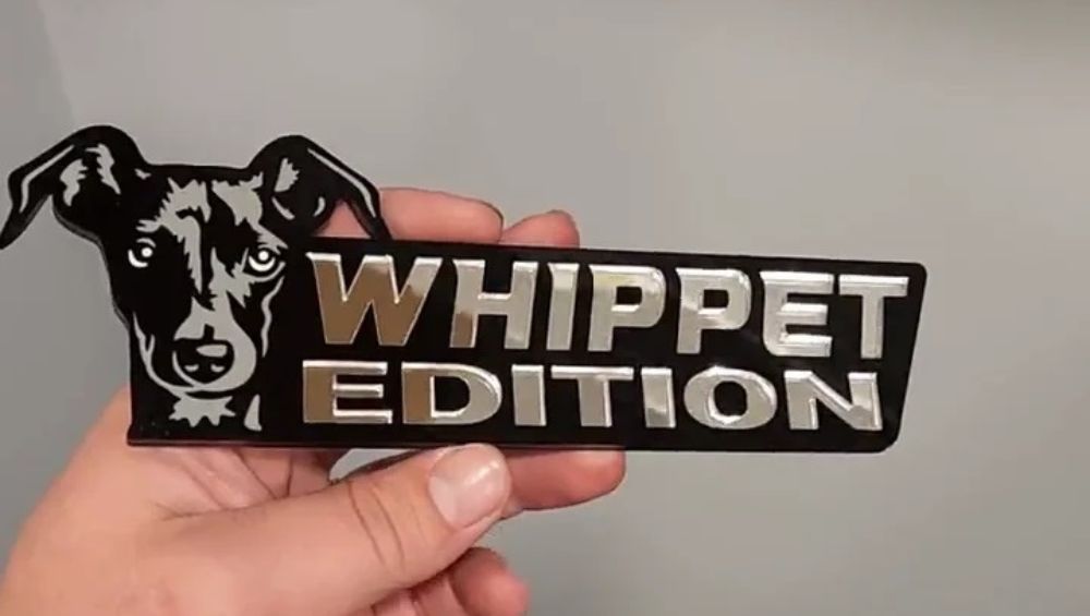 Whippet Auto Badge Autoembleem