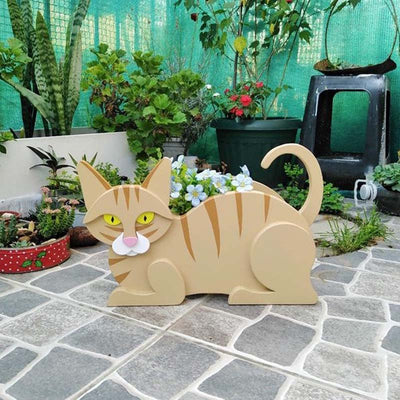 Blonde Kat Planter