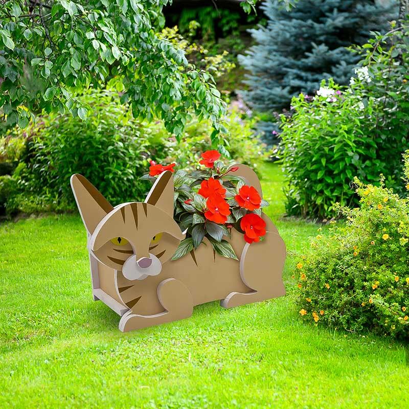 Blonde Kat Planter